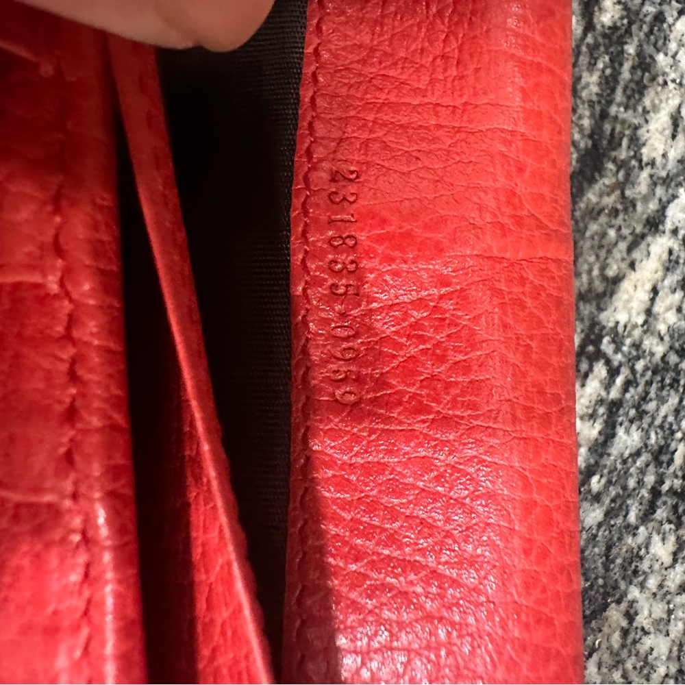 ❤️FULL INCLUSION GUCCI Elipse long wallet w/Box & COA - Picture 4 of 11